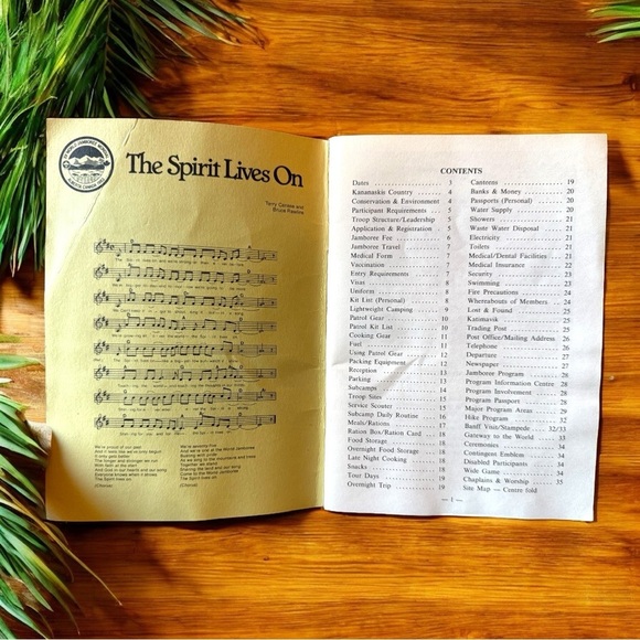 VINTAGE 1980s Boy Scouts of Canada Jamboree & Camp Booklets - Lot of 6 - Retro - Picture 16 of 16